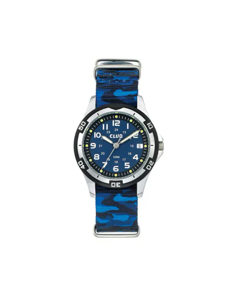 Hovedbilde Barneur Club Analog Blå Nato