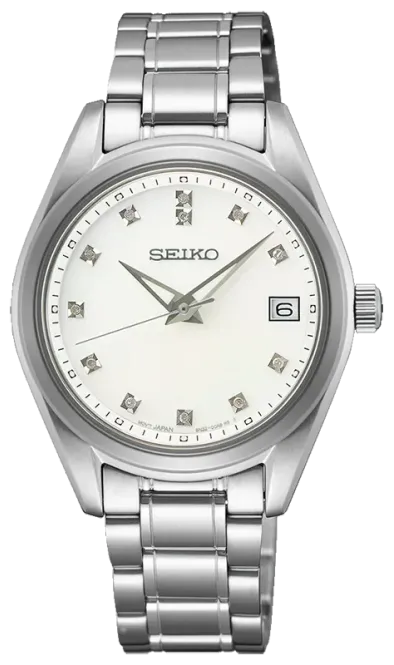 Hovedbilde Seiko Dame med 12 diamanter Ø32mm SUR579P1