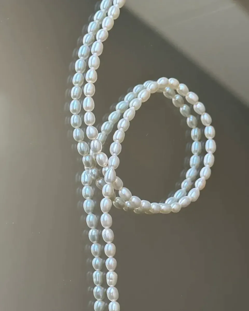 Philippa Studios perle petite halskjede - HK-6010-P-OZ