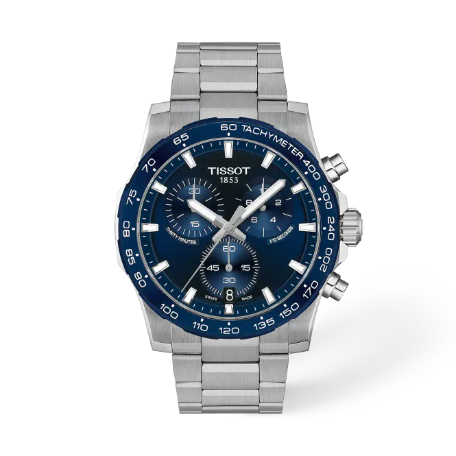Hovedbilde Tissot Ø42mm 100m' Supersport Chrono Blå/Stål