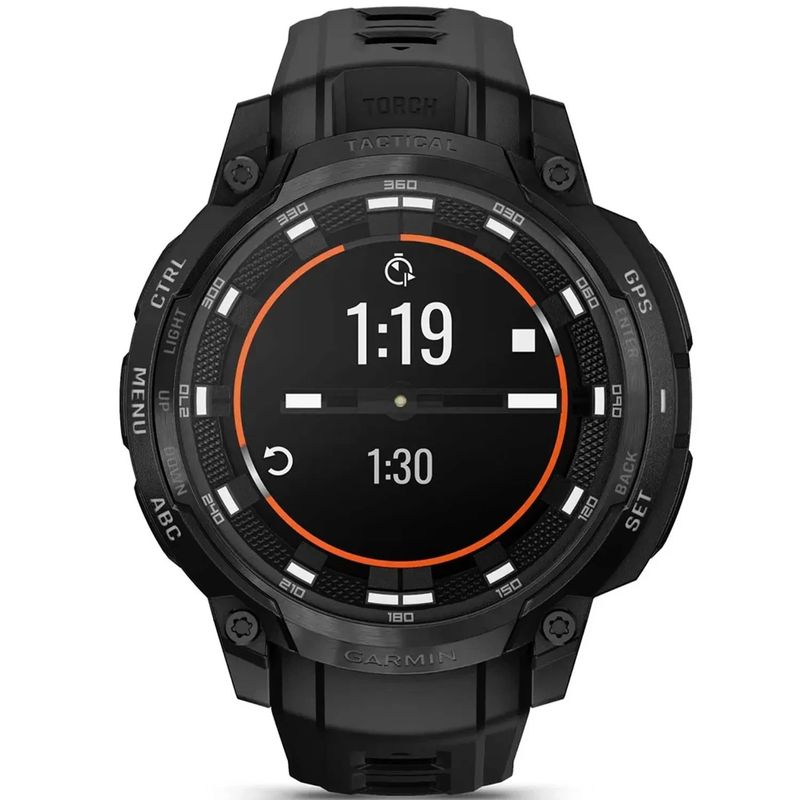 Garmin Ø47mm 100m' Instinct® Crossover AMOLED - Tactical Edition, Safirglass