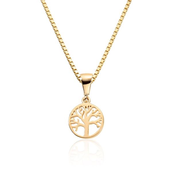 Hovedbilde Anheng -Livets tre- 585gull, inkl.forgylt ...