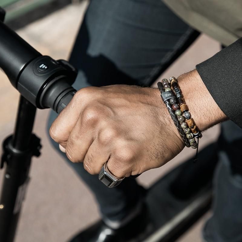 Rochet herrering med sort onyx