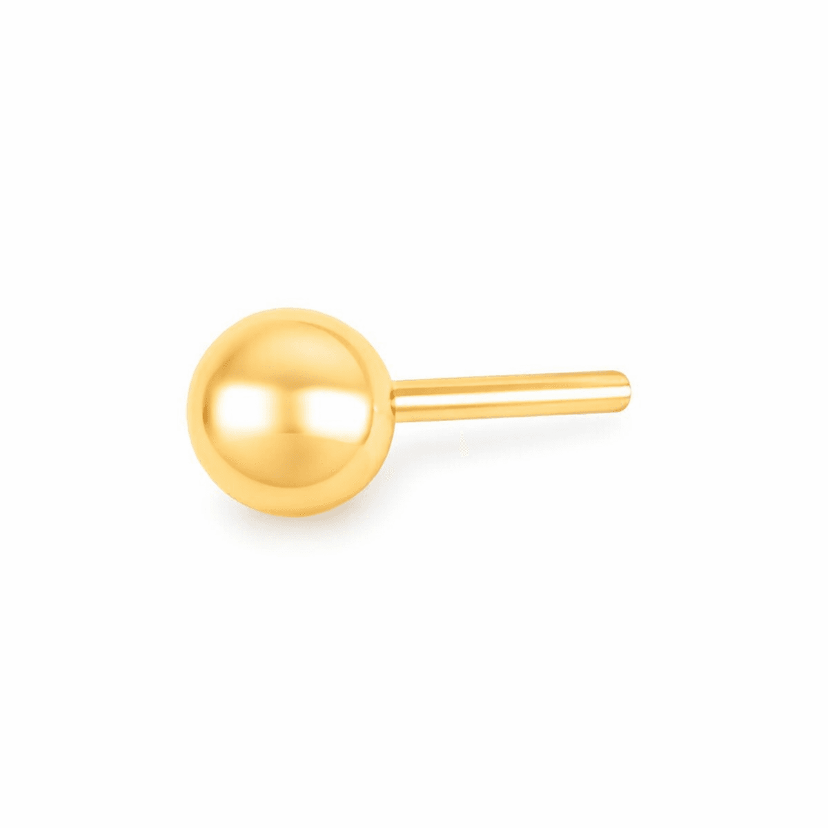 SON OF NOA forgylt sølvørestikk kule 4mm 1 stk.