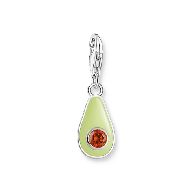 Hovedbilde THOMAS SABO charm, avokado - sølv og emalje