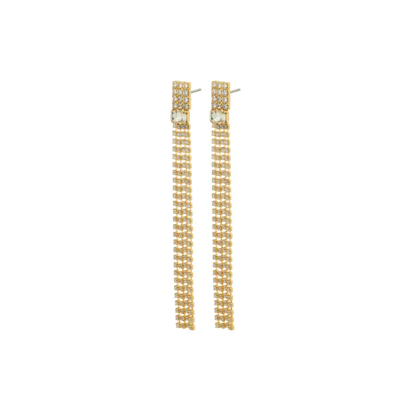 Hovedbilde AVERIE crystal earrings gold-plated