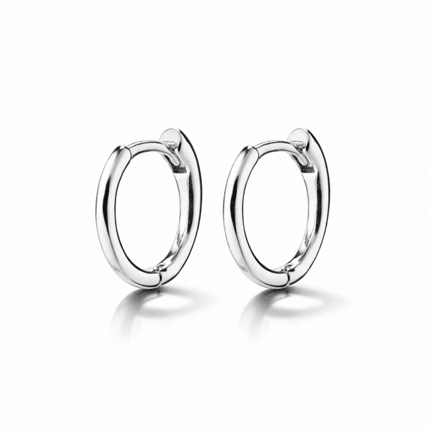 Hovedbilde PILGRIM EANNA øredobber, sølvbelagt  Ø12mm