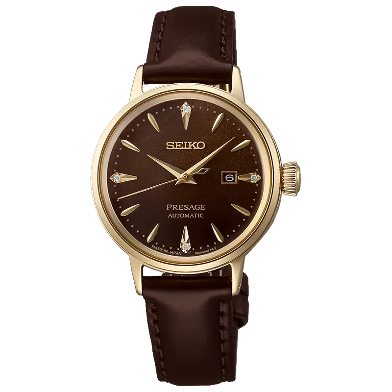 Seiko Presage, Dame, med 4 diamanter