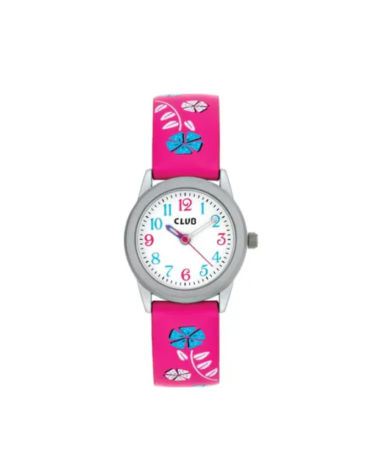 Hovedbilde Barneur Ø25mm 30m' Blomster, mørk rosa