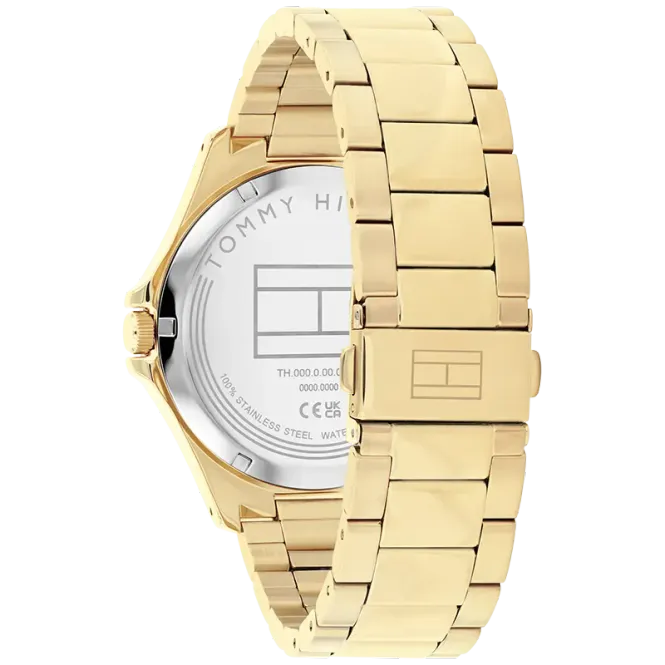 Hovedbilde Tommy Hilfiger Ø43mm 3ATM gull/sort
