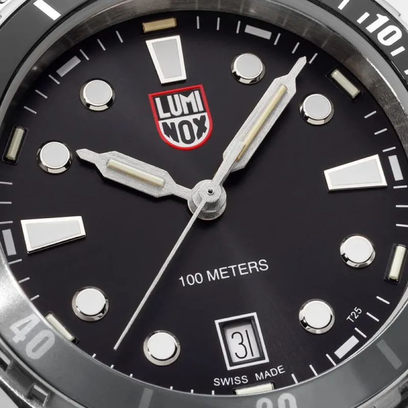Luminox Ø40mm 100m' Nordic III SS Stål/Sort