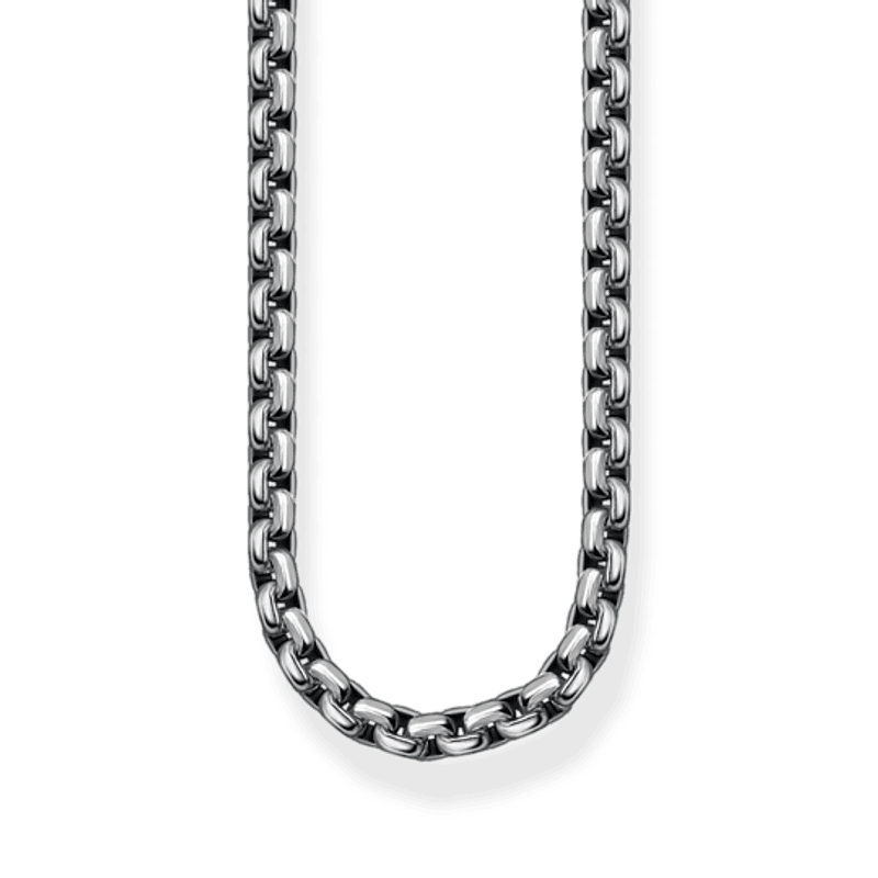THOMAS SABO Halskjede, sølv, oksidert, 53cm