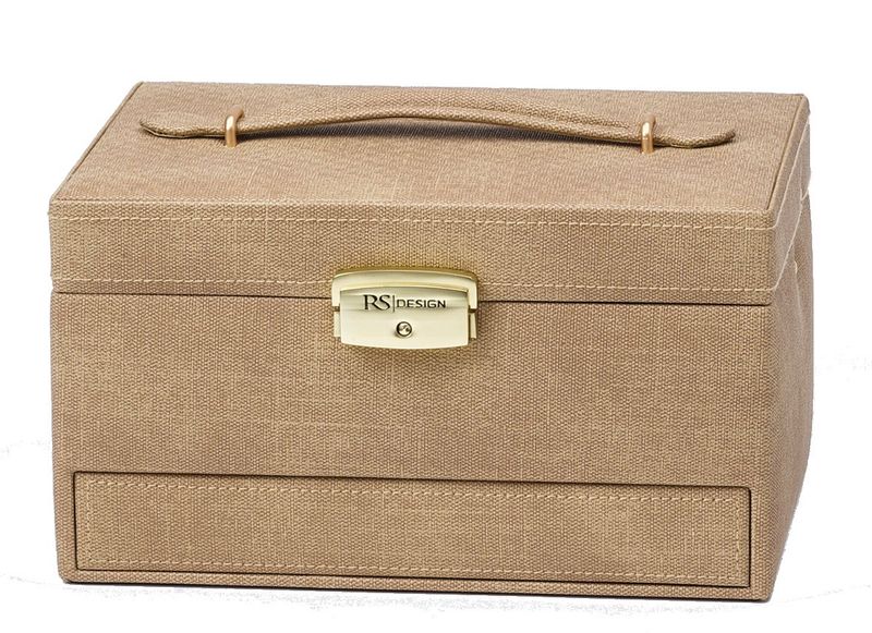 Smykkeskrin BEIGE/BRUN