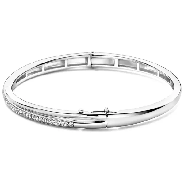 Hovedbilde Ti Sento armring med lås L-19cm- 23045ZI