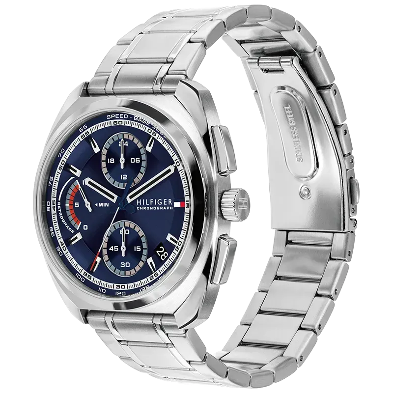 Tommy Hilfiger Ø41mm 5ATM Stål/Blå