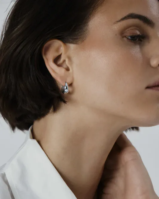 Hovedbilde Mockberg Ørepynt - Bold Hoops (Medium) MO691
