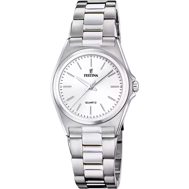 Hovedbilde Festina, dame, lenke, hvit skive - 5 ATM, Ø31mm