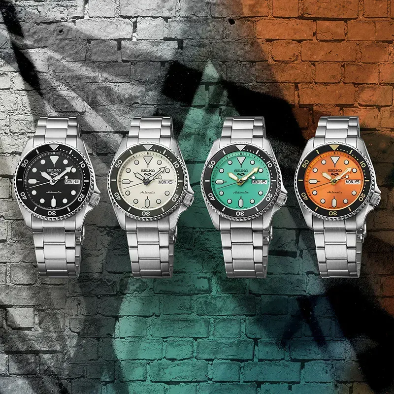 Seiko 5 Sport Herre SRPK29K1  Ø38mm 100m Aut