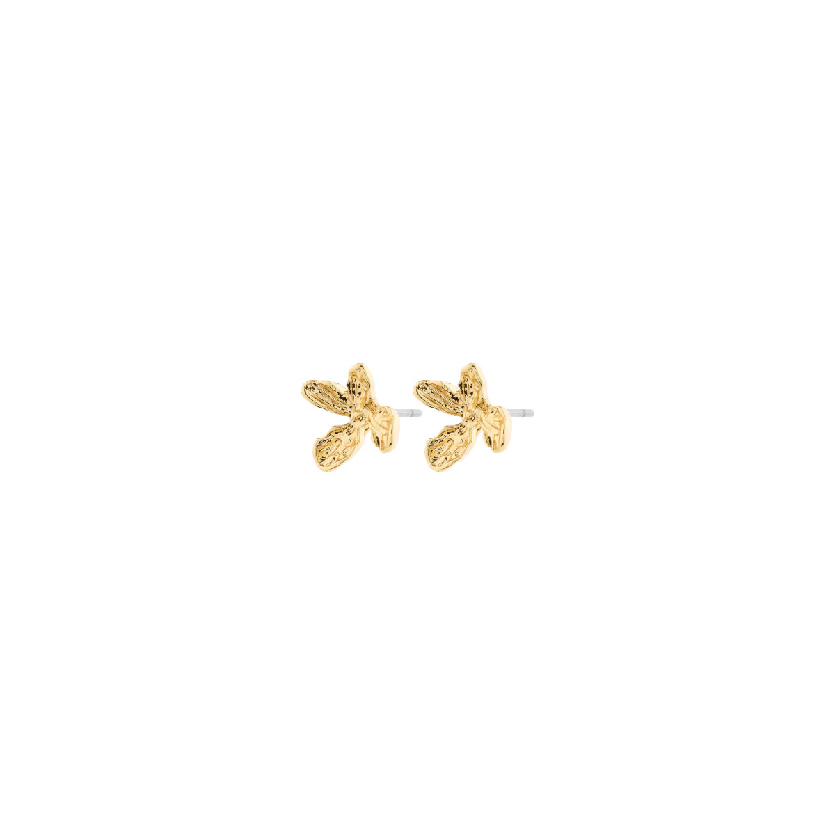AGLAIA earrings gold-plated -Ø10mm