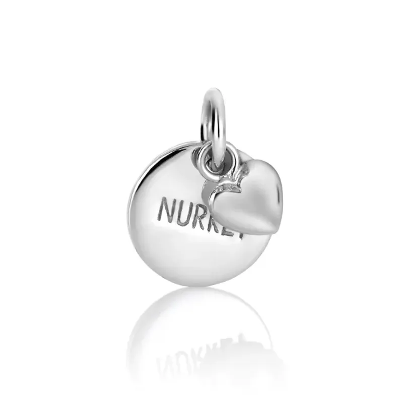 NURKET- Anheng i sølv- inkl.kjede 
