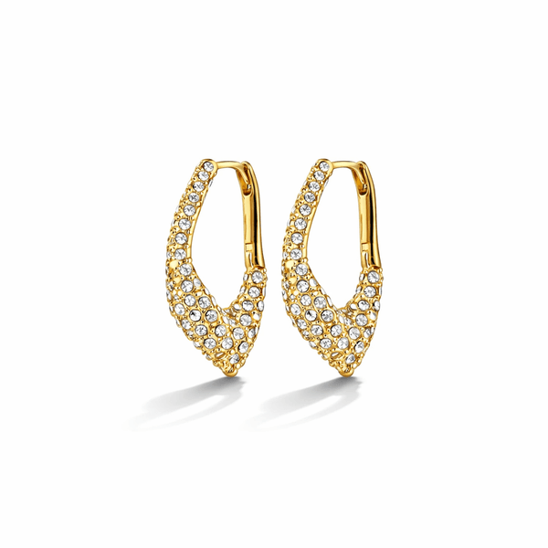 Hovedbilde PILGRIM FENIX øredobber med krystaller, ...