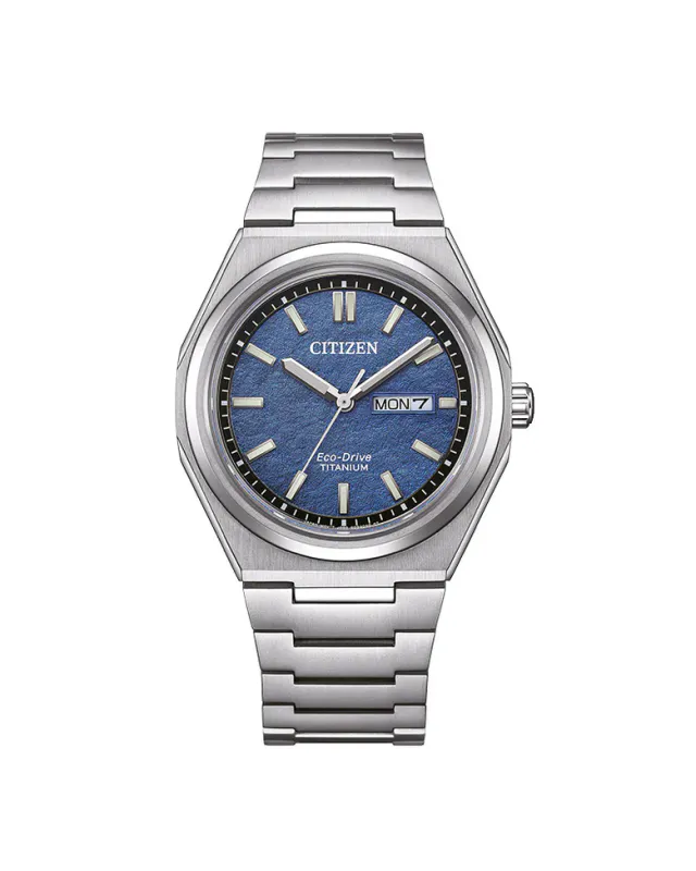 Citizen Supertitan Eco-Drive Titan / Blå 39,5mm