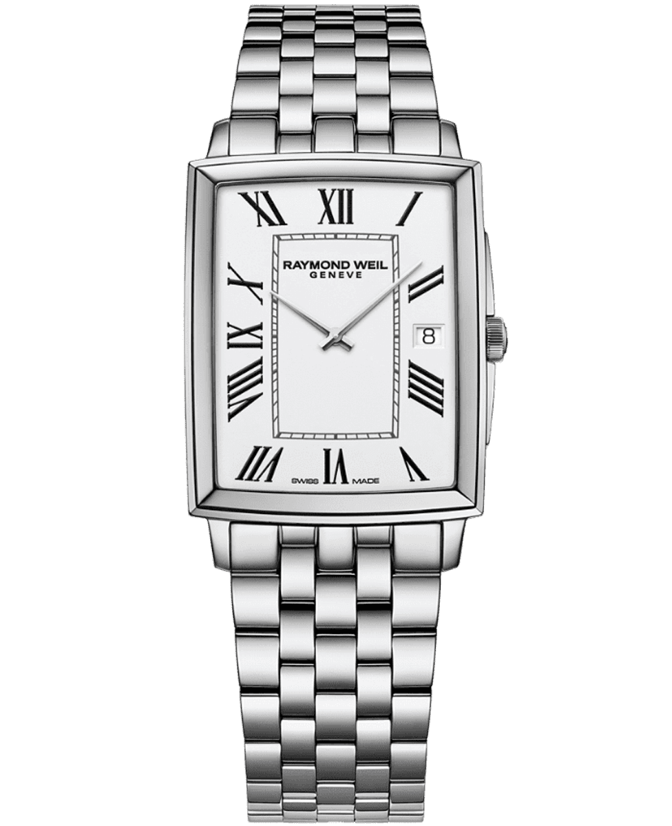 Raymond Weil Toccata Herre 37x29mm Stål /Hvit