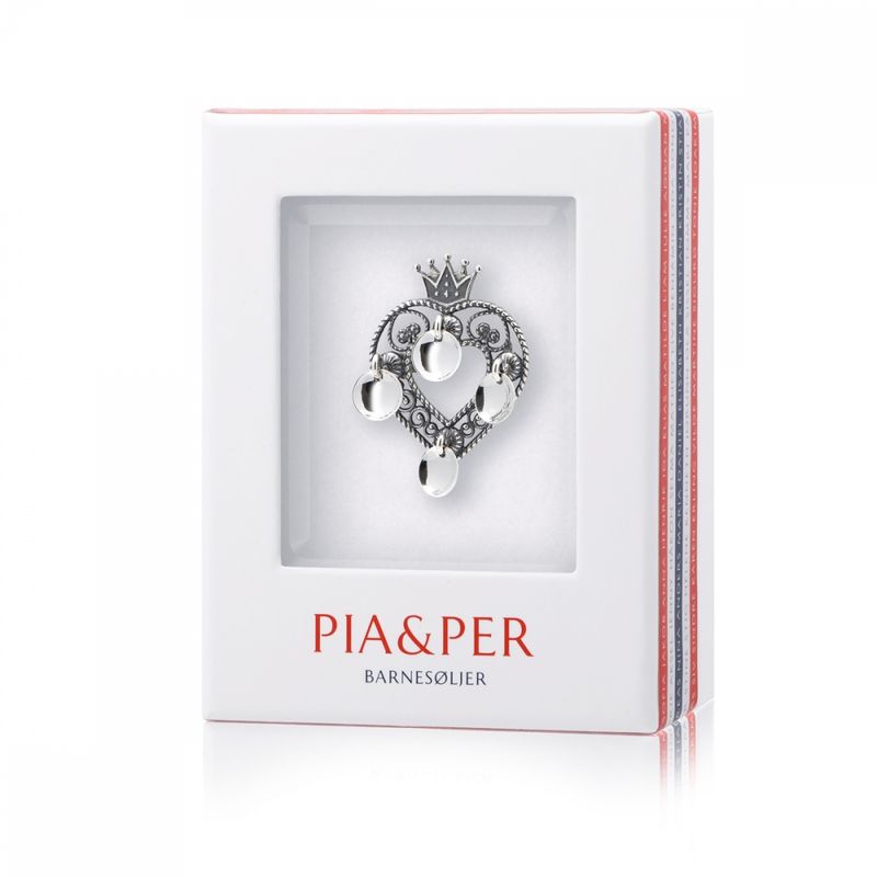 Prinsessesølje, oksidert m/løv