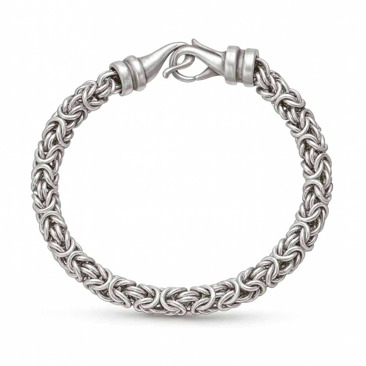 SANDER kraftig armbånd i stål- 22cm