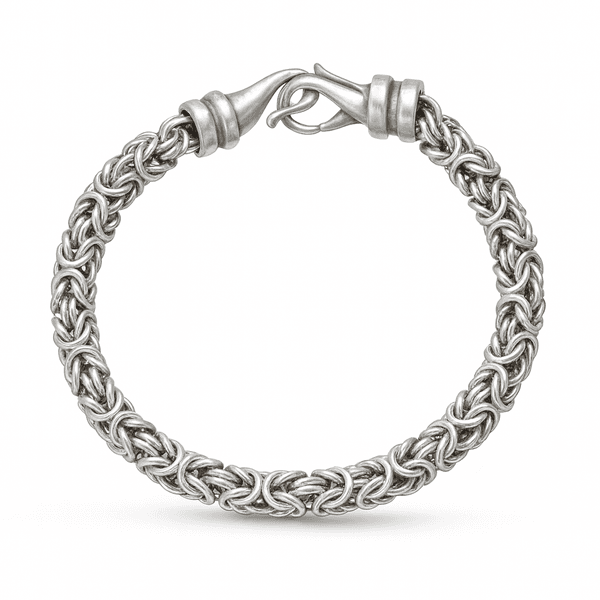 Hovedbilde SANDER kraftig armbånd i stål- 22cm