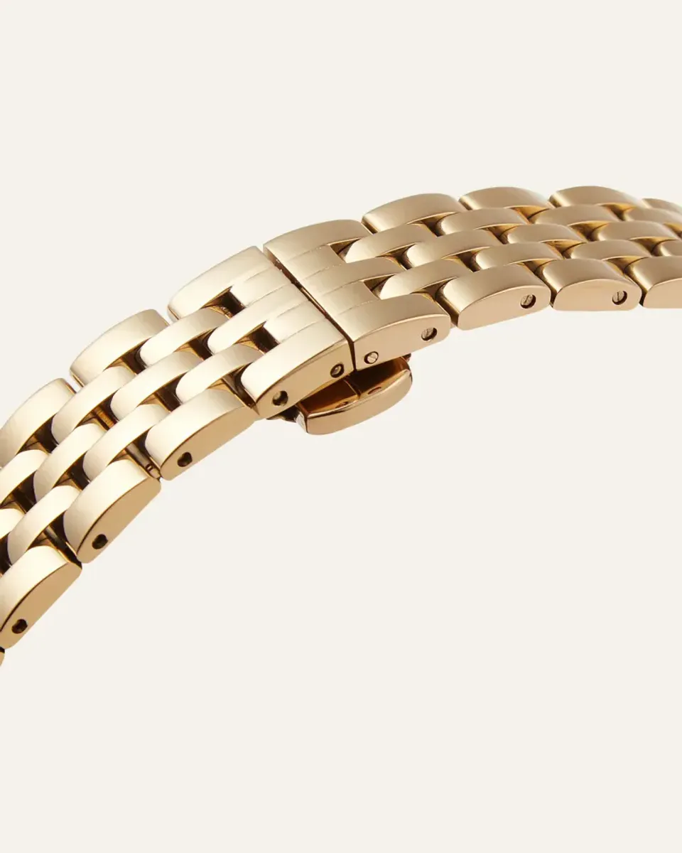 Mockberg Unisex - Timeless Grand Gullfarget Stål / Hvit 23x31mm