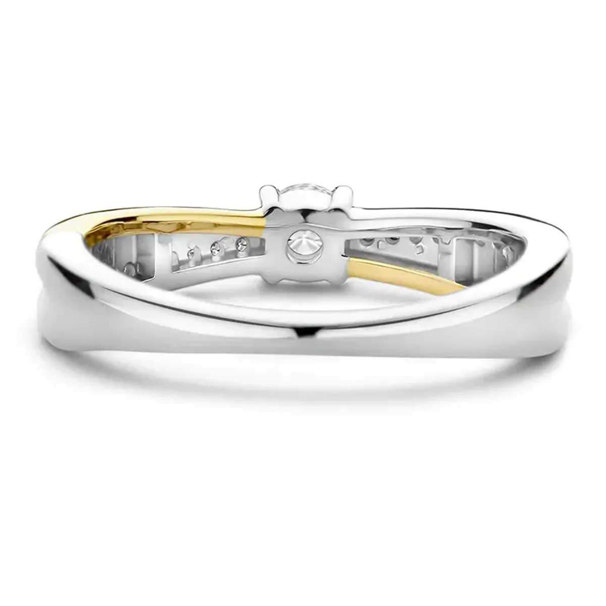 Ti sento ring med cubic zirkonia, 12374ZY